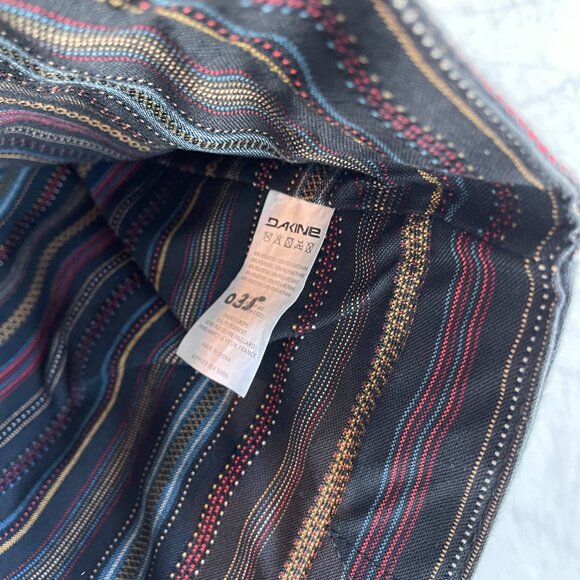 Dakine Striped Trim Black Tote Bag - Picture 11 of 13